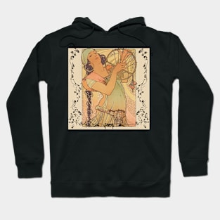 Salomé (1897) by Alphonse Mucha. Hoodie